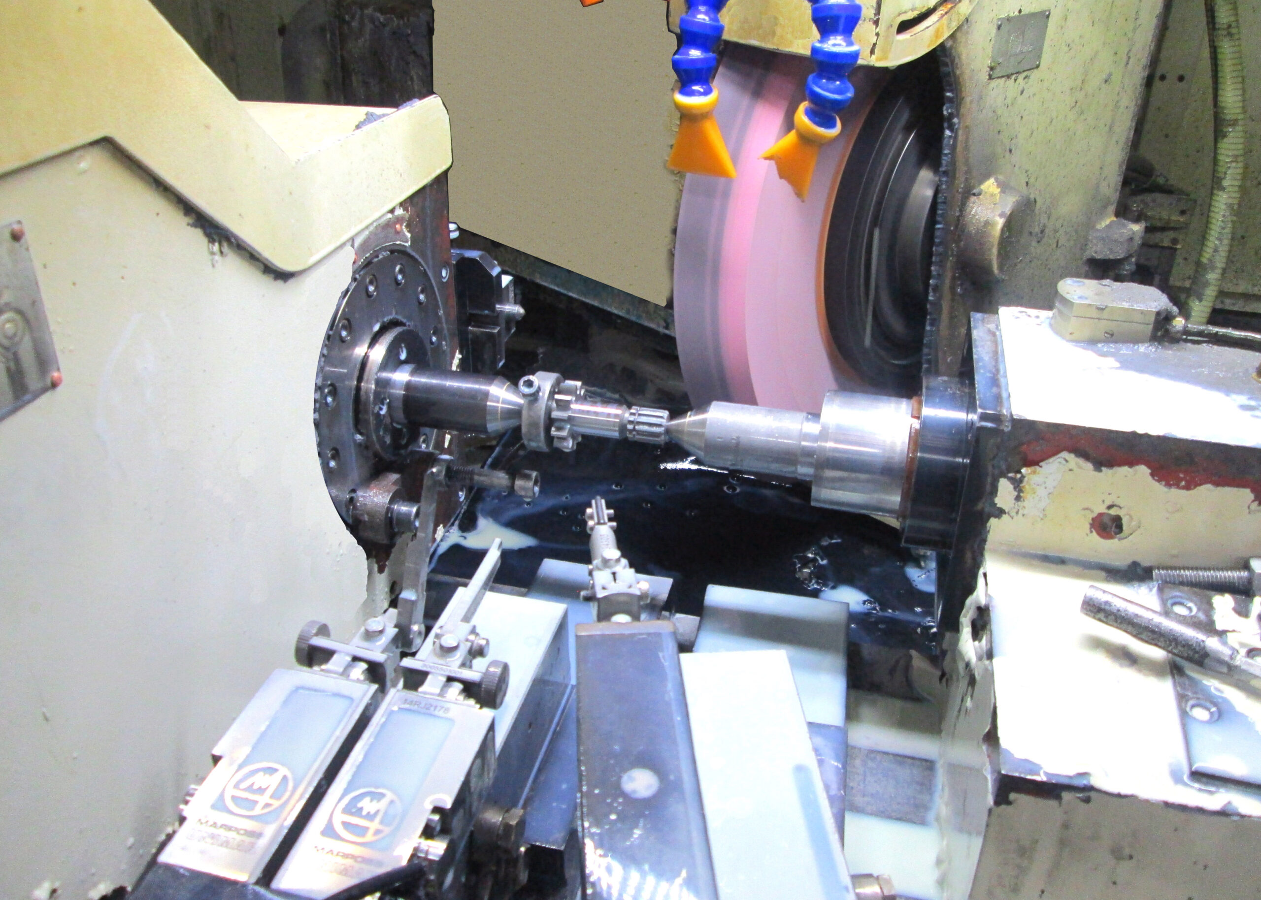 grinding gear shaft